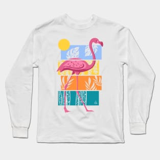 Flamingo Long Sleeve T-Shirt
